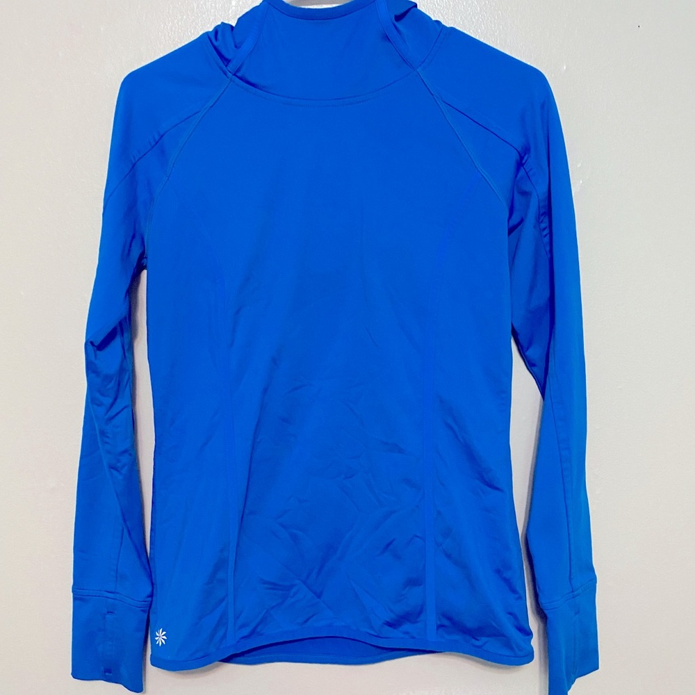Athleta fleece lined running hoodie